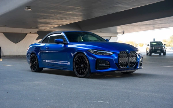  Blue BMW 430i cabrio Photo 