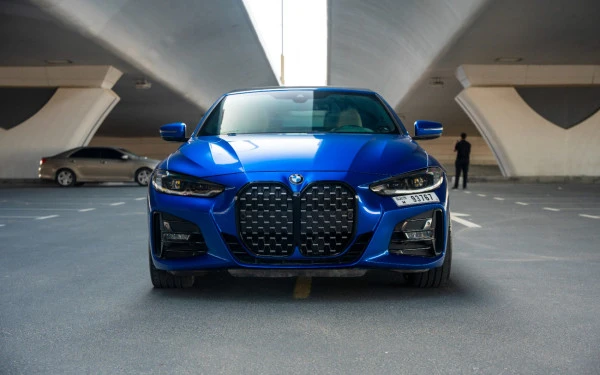  Blue BMW 430i cabrio Photo 