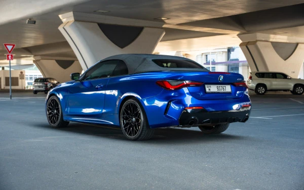  Blue BMW 430i cabrio Photo 