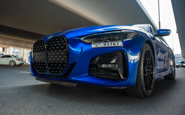  Blue BMW 430i cabrio Photo 