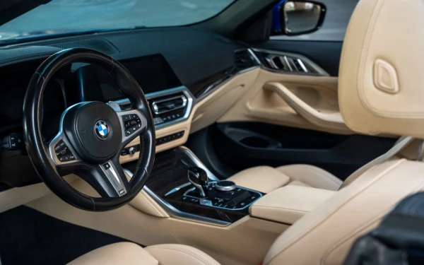  Blue BMW 430i cabrio Photo 