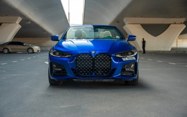  Blue BMW 430i cabrio Photo 