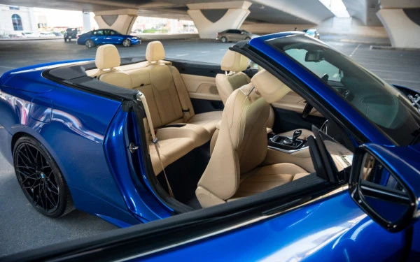  Blue BMW 430i cabrio Photo 