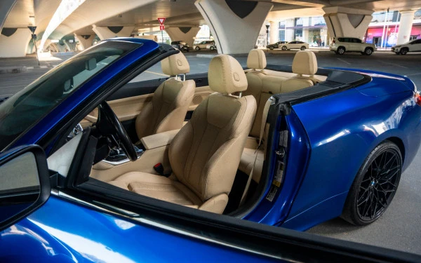  Blue BMW 430i cabrio Photo 