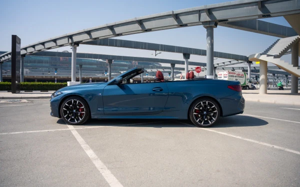  Blue BMW 430i cabrio Photo 