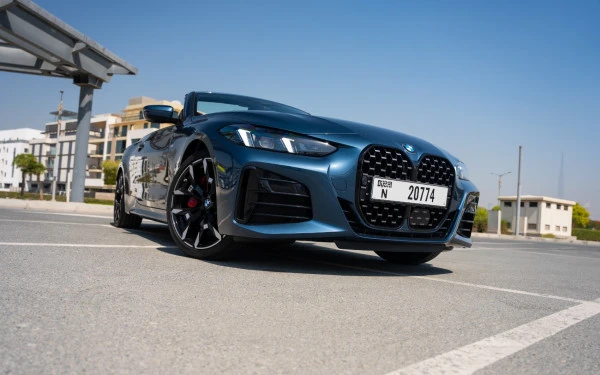  Blue BMW 430i cabrio Photo 