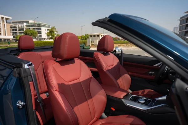  Blue BMW 430i cabrio Photo 