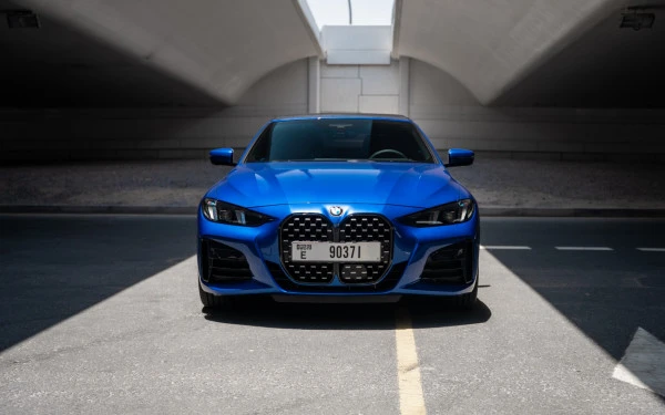  Blue BMW 430i cabrio Photo 