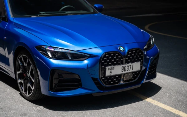  Blue BMW 430i cabrio Photo 