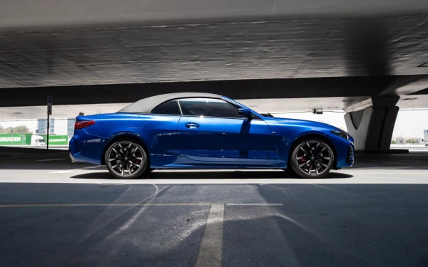  Blue BMW 430i cabrio Photo 