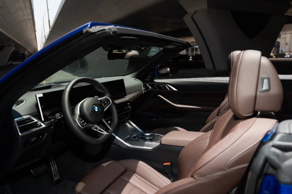  Blue BMW 430i cabrio Photo 