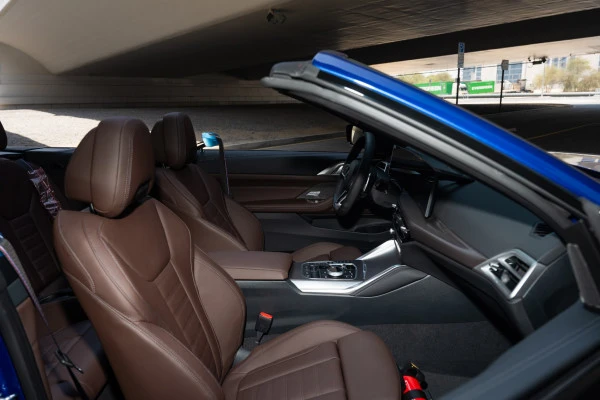  Blue BMW 430i cabrio Photo 