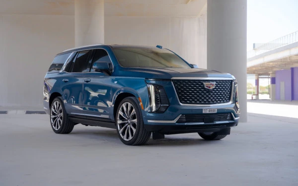  Blue Cadillac Escalade Photo 