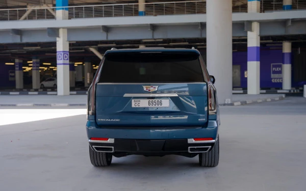  Blue Cadillac Escalade Photo 
