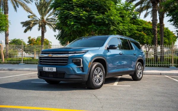  Blue Chevrolet Traverse Photo 