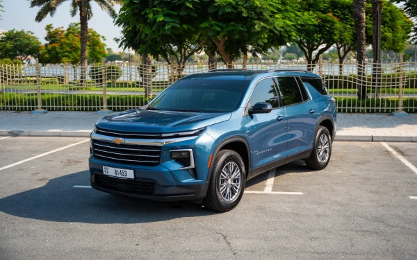  Blue Chevrolet Traverse Photo 