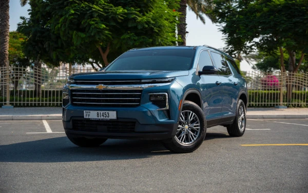  Blue Chevrolet Traverse Photo 