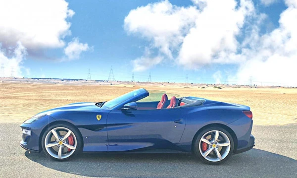  Blue Ferrari Portofino Rosso Photo 