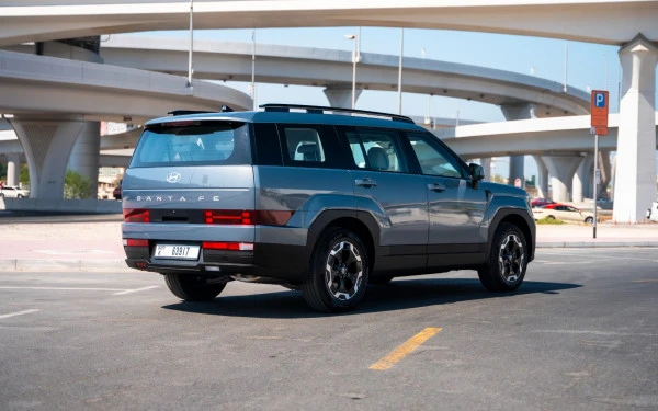  Blue Hyundai Santa Fe Photo 