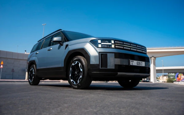  Blue Hyundai Santa Fe Photo 