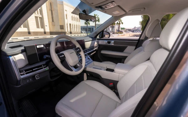  Blue Hyundai Santa Fe Photo 