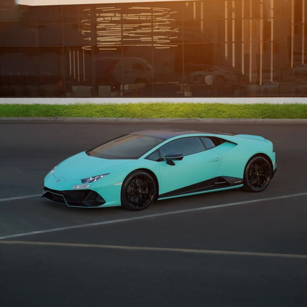  Blue Lamborghini Huracan Photo 