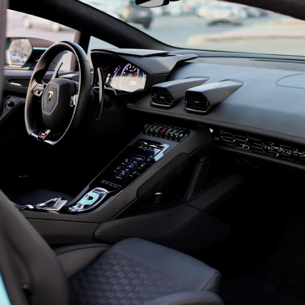 Blue Lamborghini Huracan Photo 