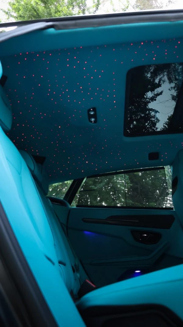  Blue Lamborghini Urus Mansory Photo 