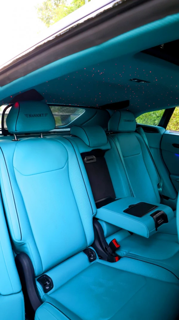  Blue Lamborghini Urus Mansory Photo 