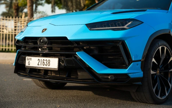  Blue Lamborghini Urus Photo 
