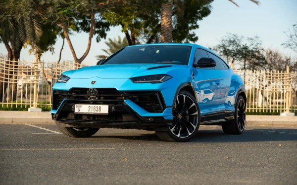  Blue Lamborghini Urus Photo 
