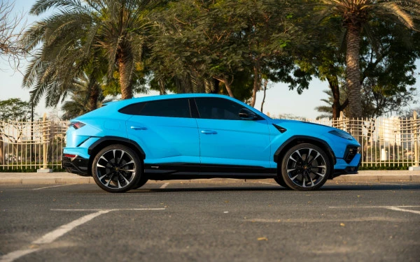  Blue Lamborghini Urus Photo 