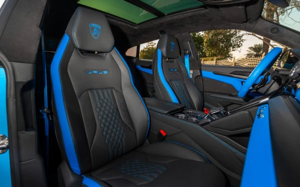  Blue Lamborghini Urus Photo 