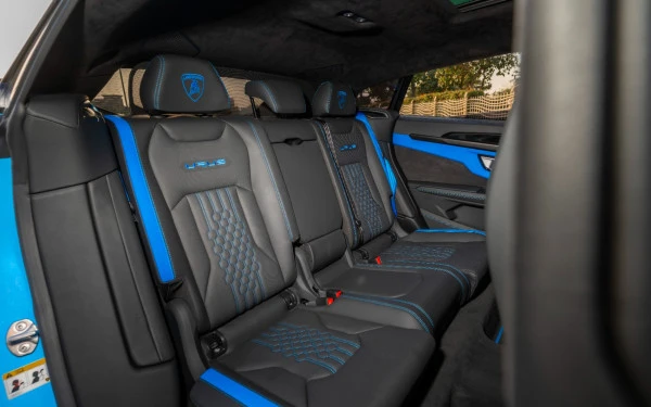  Blue Lamborghini Urus Photo 