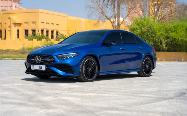  Blue Mercedes A200 Photo 