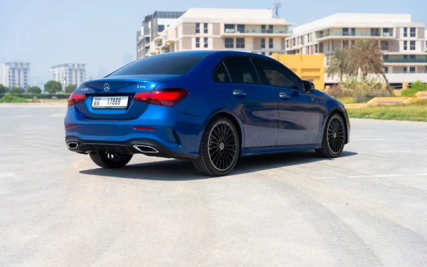  Blue Mercedes A200 Photo 