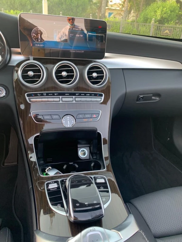  Blue Mercedes C300 cabrio Photo 