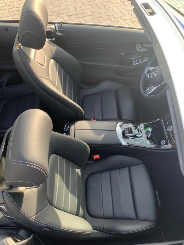  Blue Mercedes C300 cabrio Photo 