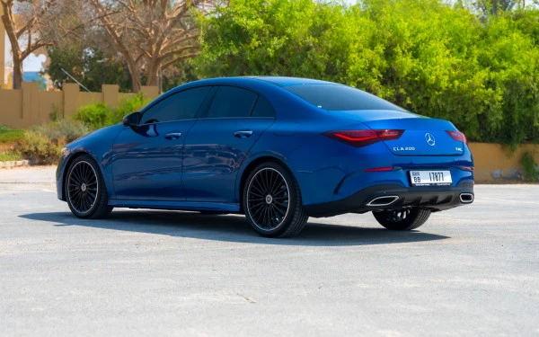  Blue Mercedes CLA200 Photo 
