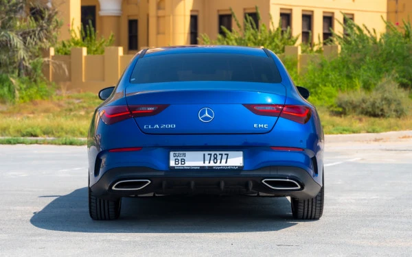  Blue Mercedes CLA200 Photo 