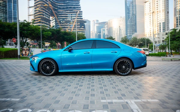  Blue Mercedes CLA200 Photo 