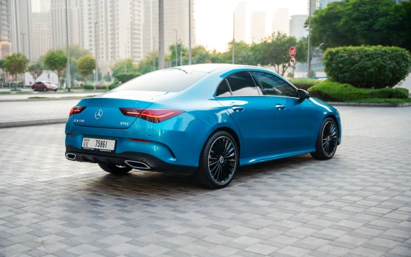  Blue Mercedes CLA200 Photo 