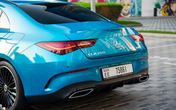  Blue Mercedes CLA200 Photo 