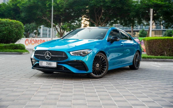 Blue Mercedes CLA200 Photo 