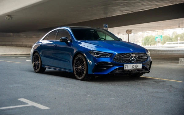  Blue Mercedes CLA200 Photo 