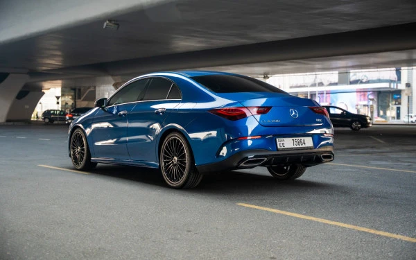  Blue Mercedes CLA200 Photo 