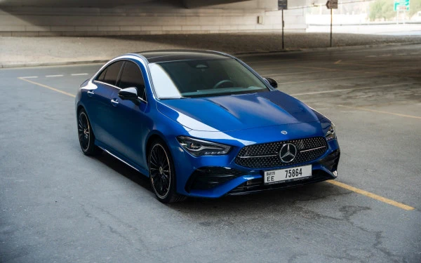  Blue Mercedes CLA200 Photo 