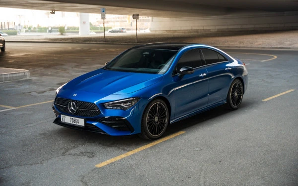  Blue Mercedes CLA200 Photo 