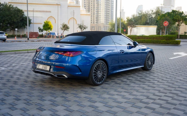  Blue Mercedes CLE 200 AMG cabriolet/convertible Photo 