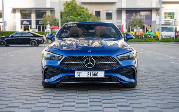  Blue Mercedes CLE 200 AMG cabriolet/convertible Photo 
